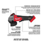 Milwaukee Tool M18 FUEL 4-1/2" / 5" Braking Grinder Paddle Switch, No-Lock
